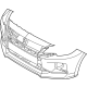 Mitsubishi 6400J974 Bumper Cover