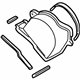 Mitsubishi MD334628 Upper Timing Cover, Driver Side