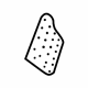 Mitsubishi MN162783 Seat Back Pad, Driver Side
