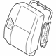 Mitsubishi MN162390HE Seat Back Assembly Medium Gray