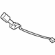 Mitsubishi 7000D547XA Buckle End, Driver Side