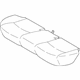 Mitsubishi 6912B224HA Cushion Cover