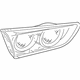 Mitsubishi 8330A393 Lens & Housing, Driver Side