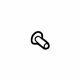 Mitsubishi MS350073 Grip Handle Screw