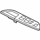 Mitsubishi 7221B457HA Switch Bezel, Driver Side Gray