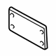 Mitsubishi MR478084 License Panel