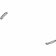 Mitsubishi MR348353 Bumper Cover Upper Plate, Driver Side