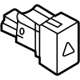 Mitsubishi 8614A280 Hazard Switch