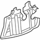 Mitsubishi MR447734 Side Shield, Passenger Side