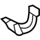 Mitsubishi 1351A063 Radiator Assembly Upper Bracket, Driver Side