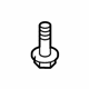 Mitsubishi MU000671 Suspension Crossmember Mount Bolt