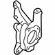 Mitsubishi 3870A051 Knuckle, Driver Side