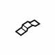 Mitsubishi 7200A366 Headliner Retainer