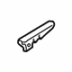Mitsubishi MB422182 Door Glass Holder, Passenger Side