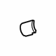 Mitsubishi 7610A052HB Grip Handle Cover Gray