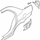 Mitsubishi MR981638 Quarter Panel, Passenger Side