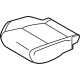 Mitsubishi 87370W421P Cushion Cover, Driver Side Gray