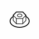Mitsubishi MF920630 Transmission Mount Nut