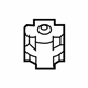 Mitsubishi 1094A002 Motor Mount Damper