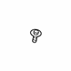 Mitsubishi MD161216 Air Cleaner Body Bolt