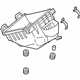 Mitsubishi 1500A647 Air Cleaner Body
