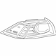 Mitsubishi 8330A370 Lens & Housing, Passenger Side
